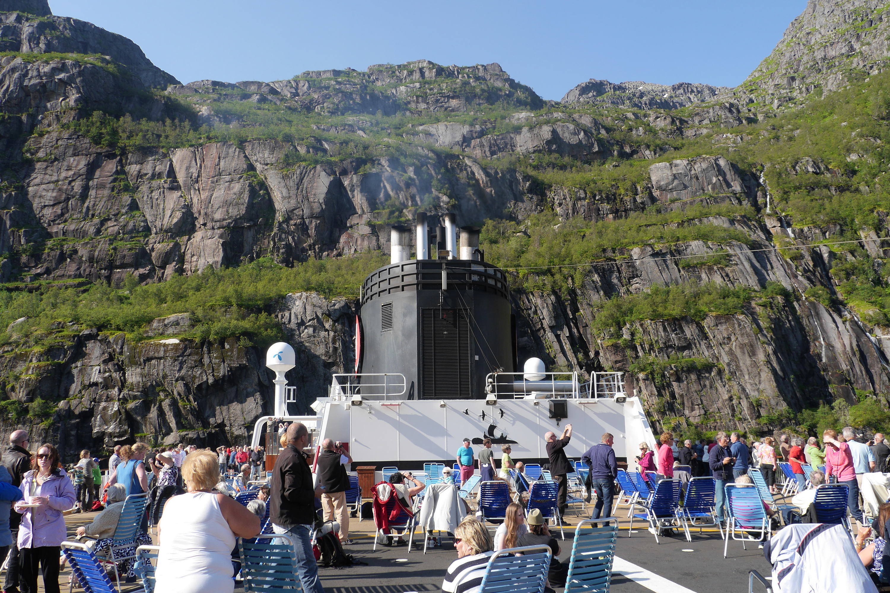 Trollfjord mit der Hurtigruten MS Midnatsol